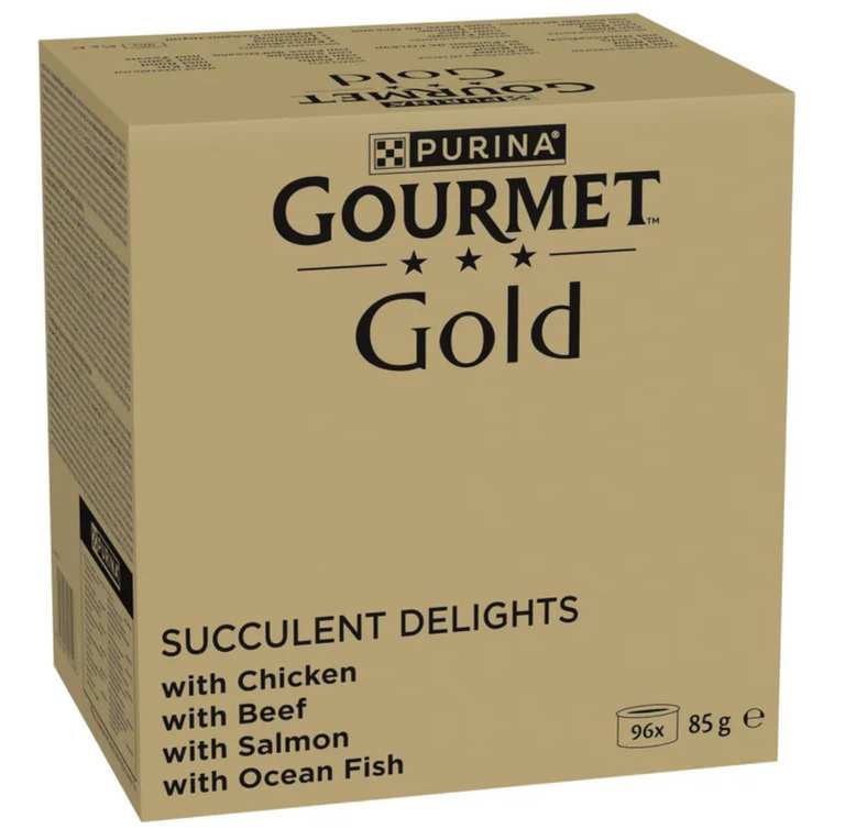 Purina Gourmet gold cat food 96 x 85g
