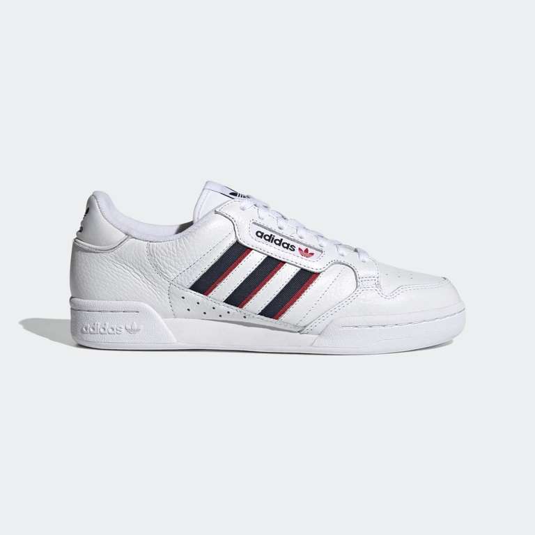 Adidas Originals Continental 80 mens stripes trainers £33.77 delivered  (using code \u0026 gift card) @ Adidas (adiCLUB Members) - hotukdeals
