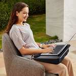 Portable Lap Desk with Pillow Cushion - £17.99 with voucher @ EU Happy / Amazon