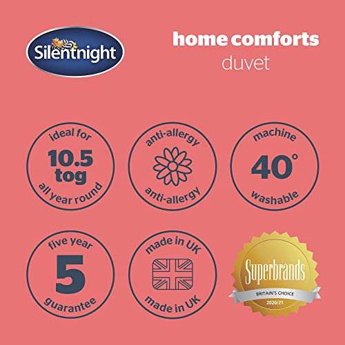 Silentnight Home Comforts 10.5 Tog King Duvet