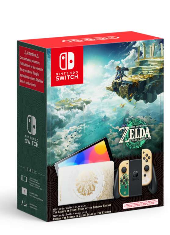 Nintendo Switch OLED The Legend of Zelda: Tears of the Kingdom Edition (excludes game)