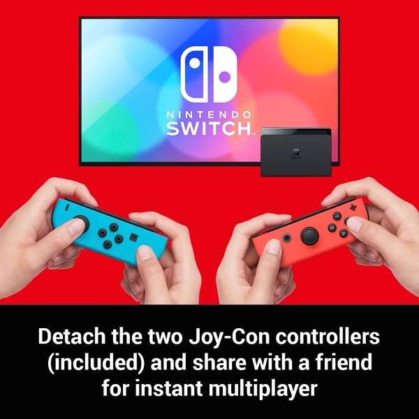 Nintendo Switch OLED console - sold by The Game Collection Outlet using code