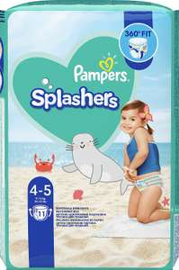 Pampers Splashers 4-5 11-pack / 5-6 10-pack - £1.75 instore @ Sainsbury's, Harlow (Essex)