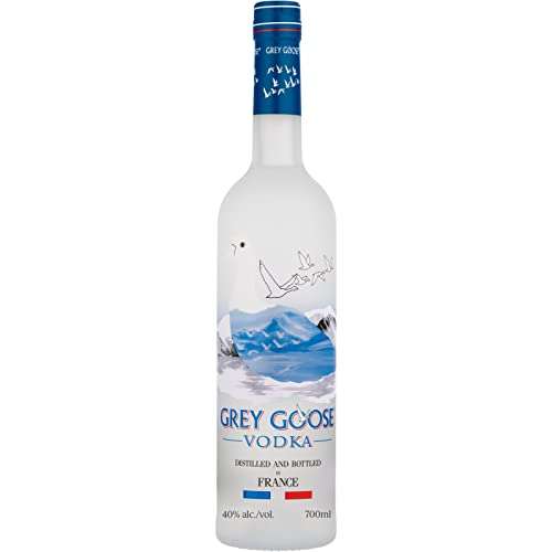 Grey Goose Premium French Vodka, 40% - 70cl - £28 / £24.40 Subscribe & Save (Save £7.99 at checkout) @ Amazon