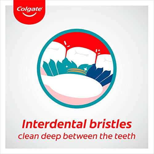 Colgate Extra Clean Medium Toothbrush (Assorted) pack of 3 - £1 / 95p Subscribe & Save + 10% Voucher On 1st S&S @ Amazon