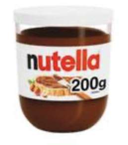 Nutella Hazelnut Chocolate Spread 200G - £1.62 instore @Tesco Batley