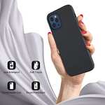ULAK Liquid Silicone Case for iPhone 12/12 Pro, Sold By easyarise FBA
