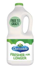 Cravendale 2L Filtered Fresh Semi Skimmed Milk Fresher for Longer - Middleton