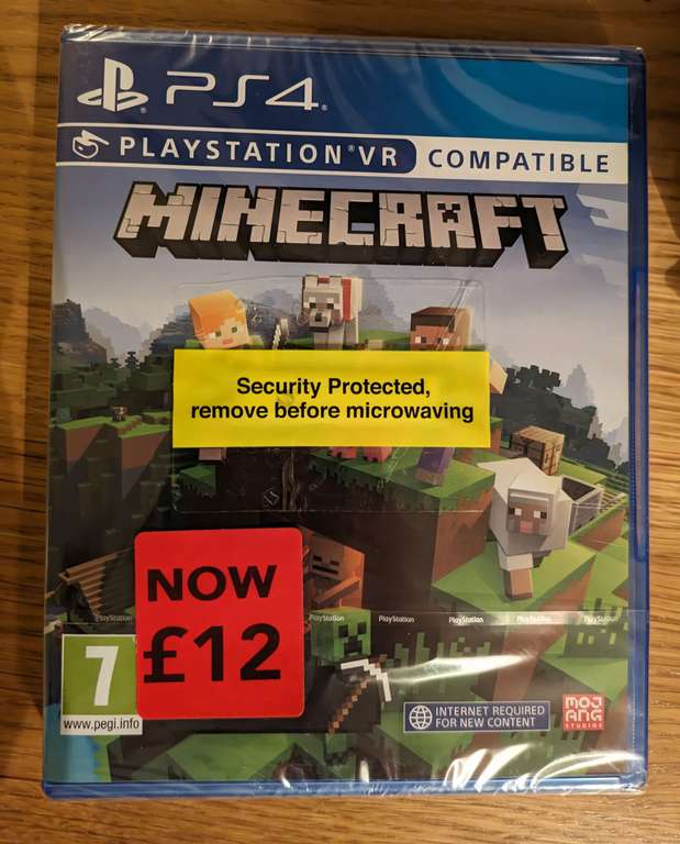 Minecraft (Starter Collection) PS4, PS5 & PSVR - £12 at ASDA Luton