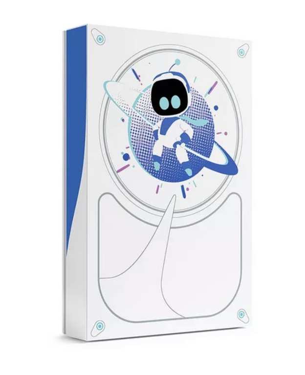 SEAGATE Astro Bot Limited Edition 5TB Gaming Hard Drive for PlayStation - White & Blue