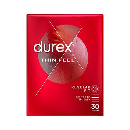 Durex Thin Feel Condoms - Pack of 30 £10.89 @ Amazon