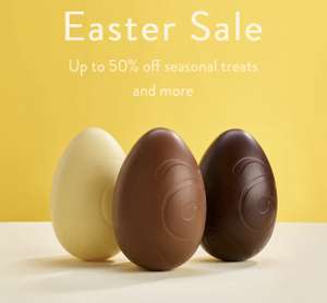 Easter Sale (eg: Statement Easter Egg £4.50) /Extra 10% Off With Code /Potential £5 Amazon Card + £3.95 Delivery / Free Over £25 @ Thorntons