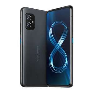 ASUS ZenFone 8 ZS590KS 5.92" Snapdragon 888 + 5G, 120z, 16GB, 256GB Obsidian Black + Free Power Bank, Selfie Stick and Wireless Charger