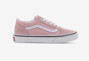 Older Kid’s (women’s) Vans Leather Old Skool pink trainers £22.49 at checkout + free FLX delivery @ Footlocker