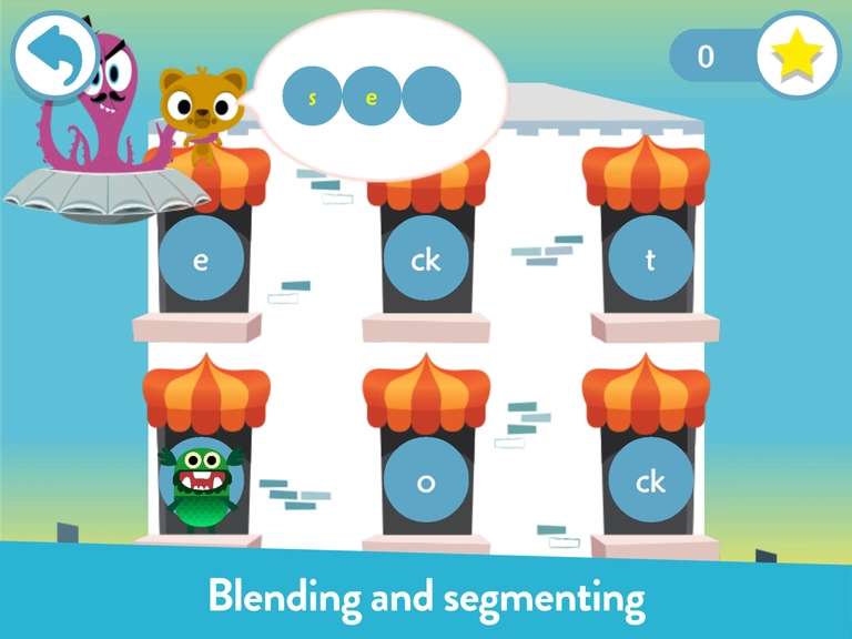 Teach Your Monster to Read (phonics and reading game for kids) - PEGI 3