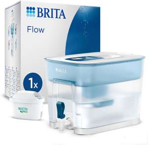 BRITA Flow XXL Water Filter Tank (8.2L) incl. 1 x MAXTRA PRO All-in-1 Water Filter Cartridge - FREE Click & Collect