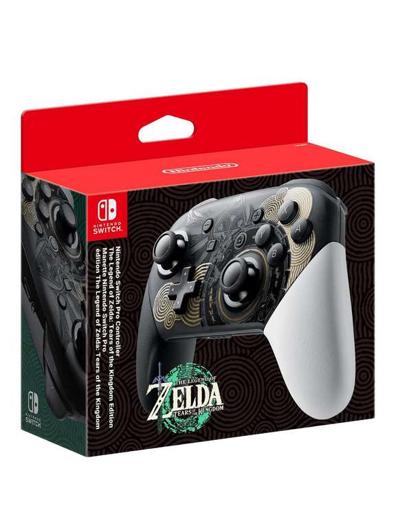 Nintendo Switch Zelda Tears Pro Controller + Free Collection