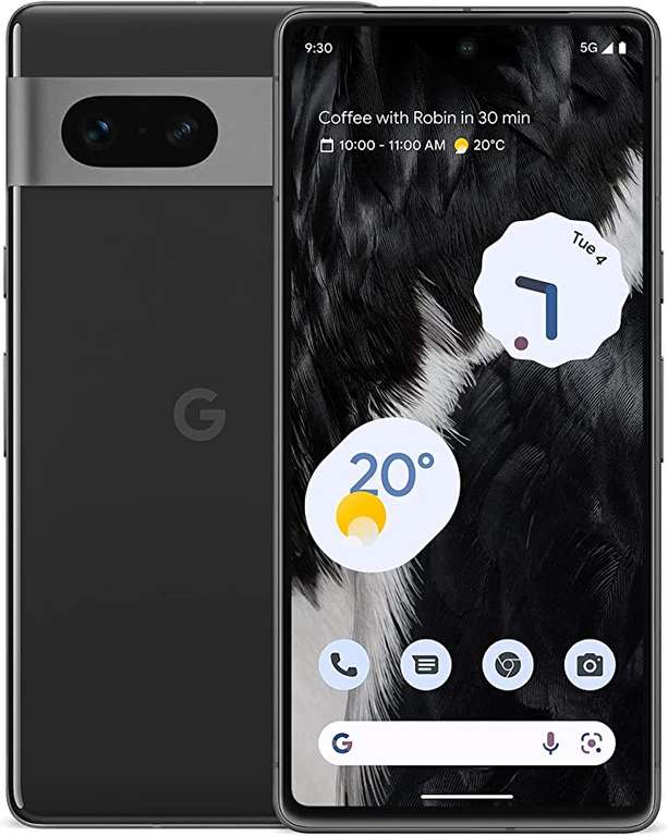 Google Pixel 7 128GB 5G Smartphone 100GB Three Data - £14pm, £185 Upfront - £521 / Unlimited At £571 @ Mobile Phones Direct