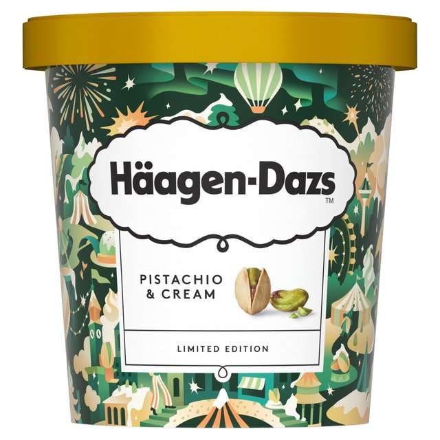 Haagen Dazs Pistachio & Cream 420ml Ice Cream