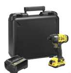 STANLEY FATMAX V20 18V Cordless Impact Driver with Kit Box + Claim a FREE battery £66 (Free Collection) @ Homebase