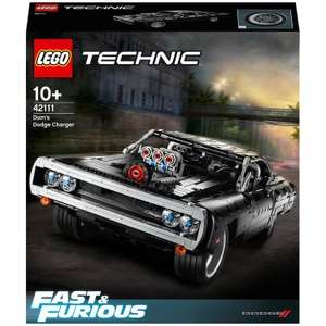 LEGO Technic: Fast & Furious Dom's Dodge Charger Set (42111) - £66.99 / £68.98 delivered IWOOT