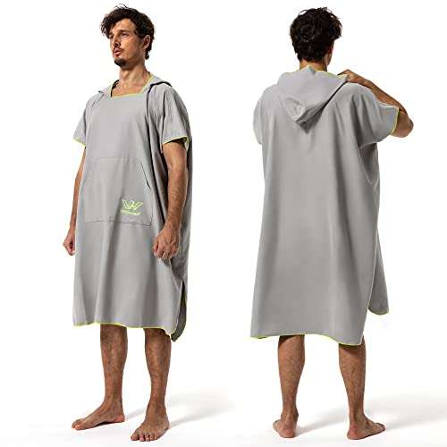 Winthome Changing Robe, Microfibre Light Weight Changing Towel with Pocket with voucher Sold by Winthome UK