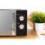 Russell Hobbs RHMM719B Compact, Manual Microwave 17L, Black - £50 Free Click & Collect @ George