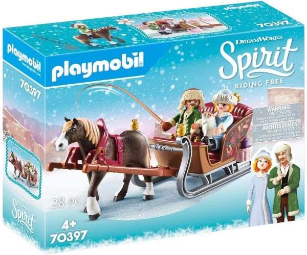 Playmobil Spirit Winter Sleigh Ride 70397 £9.99 + Free delivery @ BargainMax