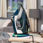 Russell Hobbs 26020 Cordless One-Temperature Steam Iron, Plastic, 2600 W, 350 milliliters, Blue/White £35 @ Amazon