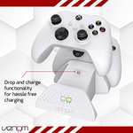 Venom Twin Charging Dock with 2 x Rechargeable Battery Packs - White (Xbox Series X & S / One)