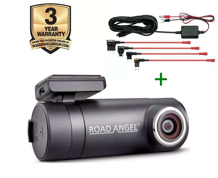 Road Angel Halo Drive 2K 1440p Dash Cam + Free Road Angel Halo Dashcam Hardwire Kit - With Code / £85.49 with Motoring Club Sign up