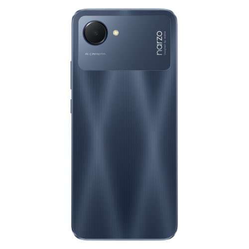 realme Narzo 50i Prime 3+32GB, Unisoc T612 Processor, Ultra Slim, Dark Blue Smartphone - £70.12 @ Amazon EU