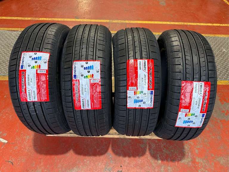 4 x 205/55 R16 91V FIREMAX FM601 HIGH MILEAGE BRAND NEW Tyres 205/55R16 - (UK Mainland) - sold by autojama