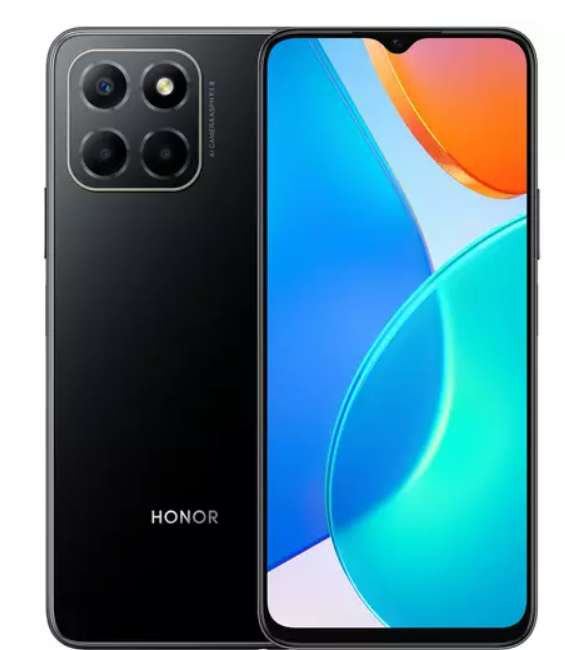 HONOR X6 64GB Mobile Phone + VOXI 100GB 30 Day Pay As You Go SIM Card – 1st included - free click & collect