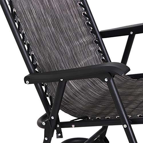 Outsunny Garden Folding Rocking Chair Sold By MHStar
