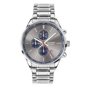 Sekonda Multi Dial Link Bracelet watch in silver £38.40 with code delivered from Asos