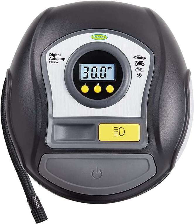 Ring RTC450 Digital Autostop Tyre Inflator - with code - free collection