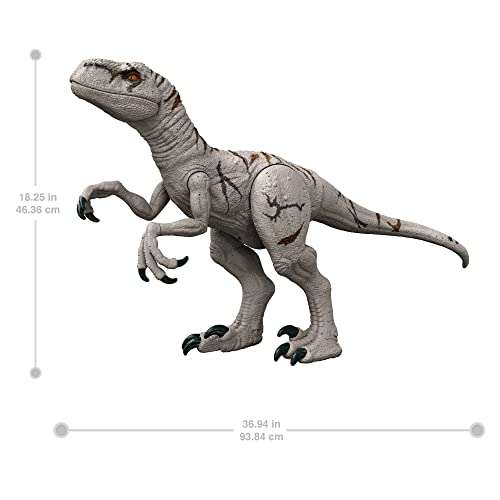 Jurassic World Dominion Super Colossal Atrociraptor Dinsoaur Toy, Action Figure at 3 Feet Long with Eating Feature £35.10 @ Amazon