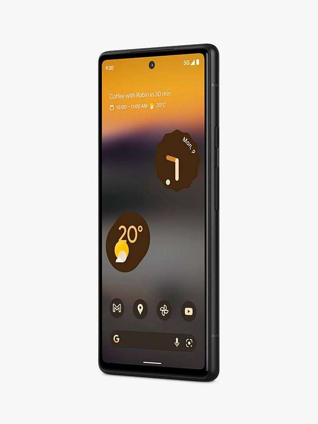 SIM Free Google Pixel 6a 5G 128GB Mobile Phone Charcoal VOXI 100GB 