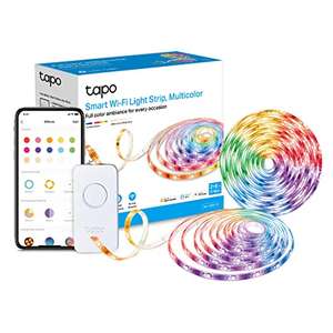 TP-Link Tapo Smart LED Light Strip, 2x5m, Wi-Fi App Control RGBW Multicolour LED Strip, Google Alexa & Apple HomeKit £49.99 at Amazon