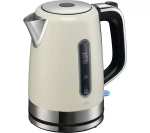 LOGIK Stainless Steel 3000W 1.7L Kettle (Cream / Black / Blue) W/Code - Free Click & Collect
