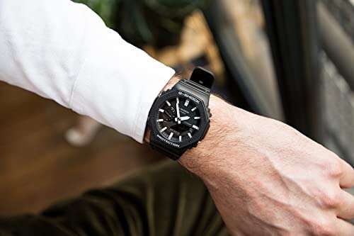 Casio GA-2100-1AER G-Shock Carbon Core Octagon Series Watch - Black £73.78 @ Amazon-EU
