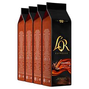 L'OR Espresso Colombia Coffee Beans 500G Intensity 8 - £8.50 / £8.08 Subscribe & Save @ Amazon