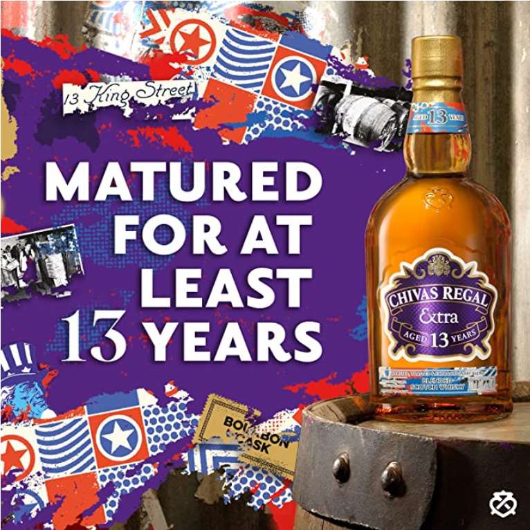 Chivas Extra 13 Years Bourbon Cask Scotch Whisky 70cl £26 @ Waitrose & Partners