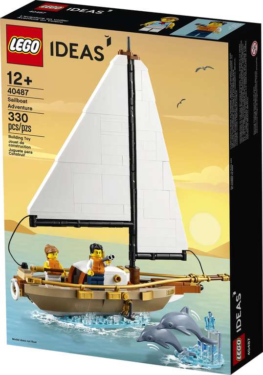 Free Lego Ideas Sailboat 40487 on purchases of £150 or more (Online Only) @ Lego Shop