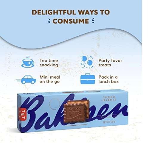 Bahlsen Choco Leibniz Milk Chocolate, 125g £1 @ Amazon