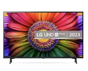 LG UR80 43 inch 4K Smart UHD TV 2023 (W/ New Customer Offer)