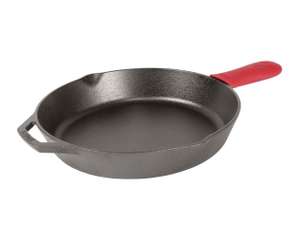 Lodge L10SK3ASHH41B Cast Iron Skillet, Pre-Seasoned, 12-inch by Lodge Sold and dispatched by Amazon US