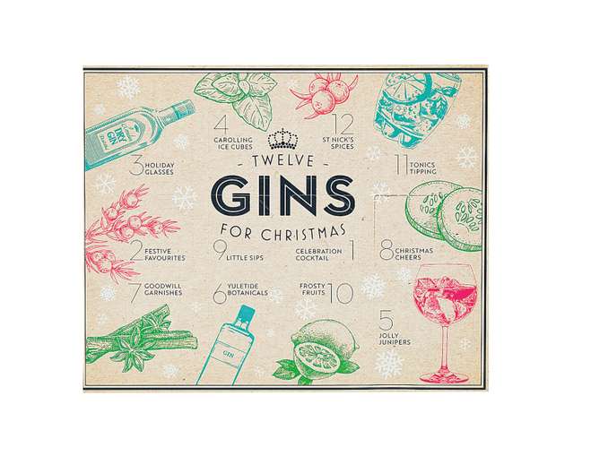 12 Gins of Christmas Gift Pack £12 instore at Lidl, Wallasey & Liverpool (and confirmed in Saltash)