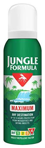Jungle Formula Maximum Repellent Aerosol 125ml (50p deducted at checkout)